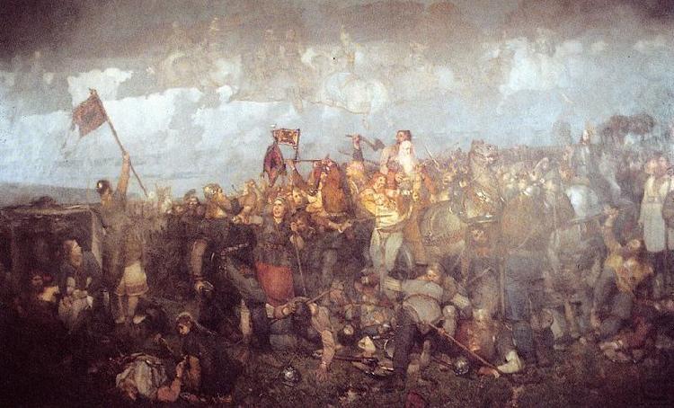 the Battle of Bravalla, august malmstrom